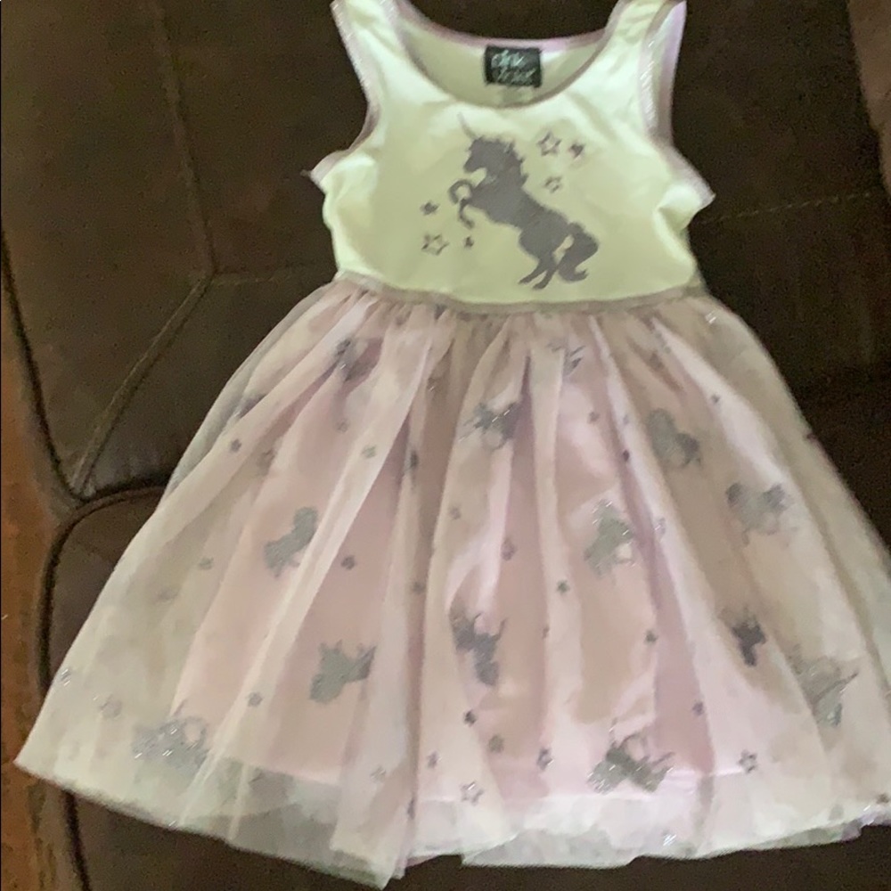 Toddler Unicorn Dress 4T